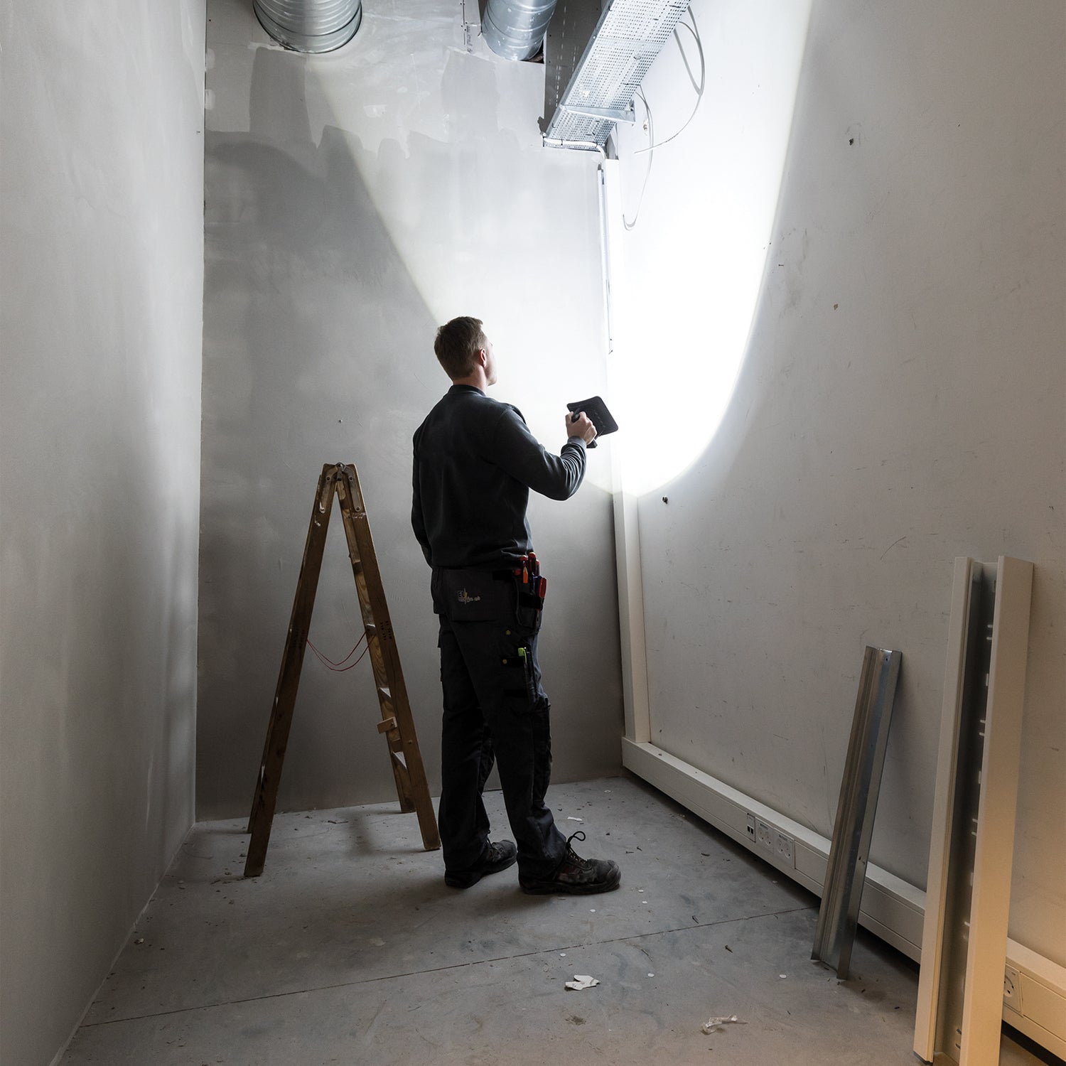 SCANGRIP NOVA R - Dimmable, rechargeable COB LED work light - with AU plug