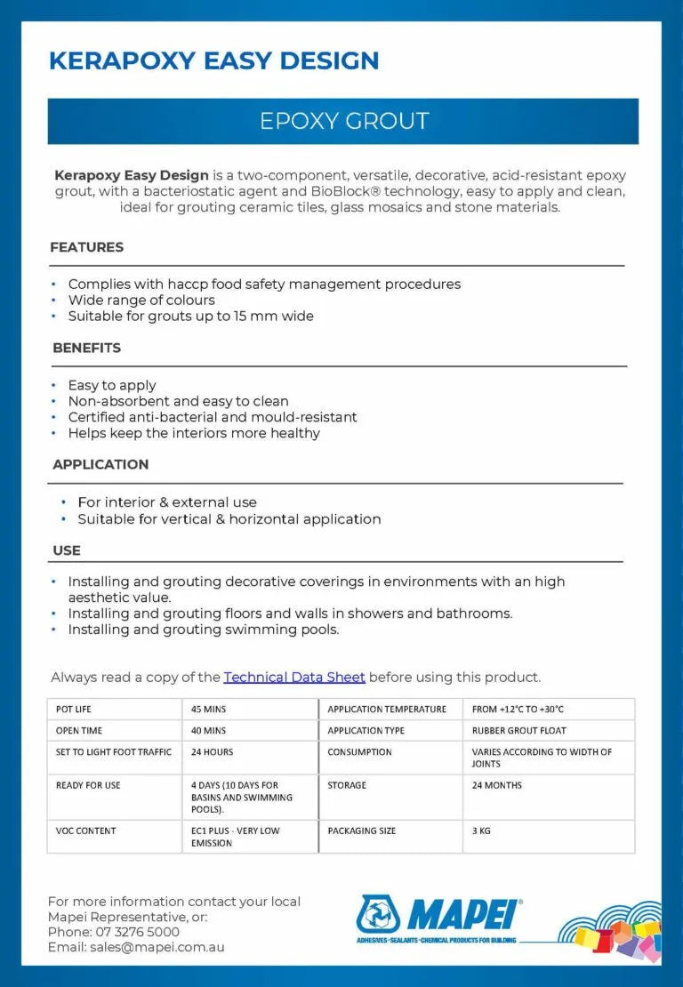 Mapei - Kerapoxy Easy Design (3KG)