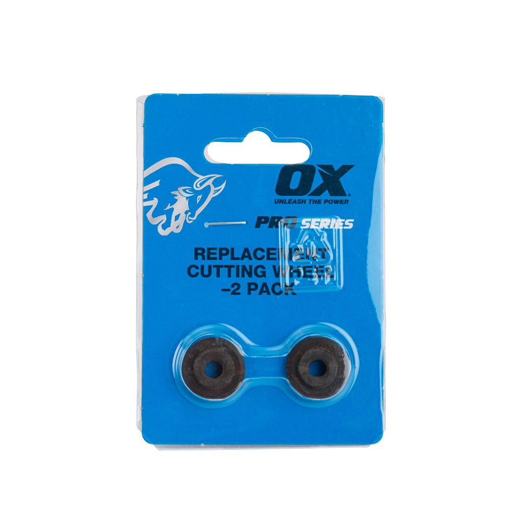 OX Pro Replacement Cutting Wheel for Adjustable Pipe Cutter - (2 Pack)