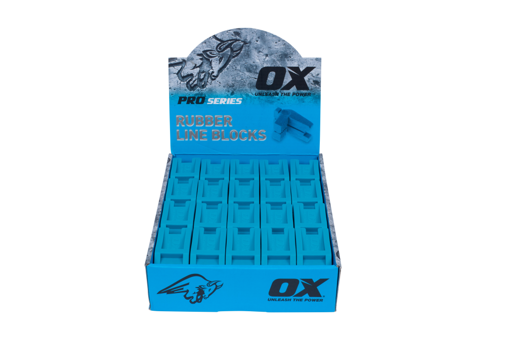OX Pro Rubber Line Block - 40pk