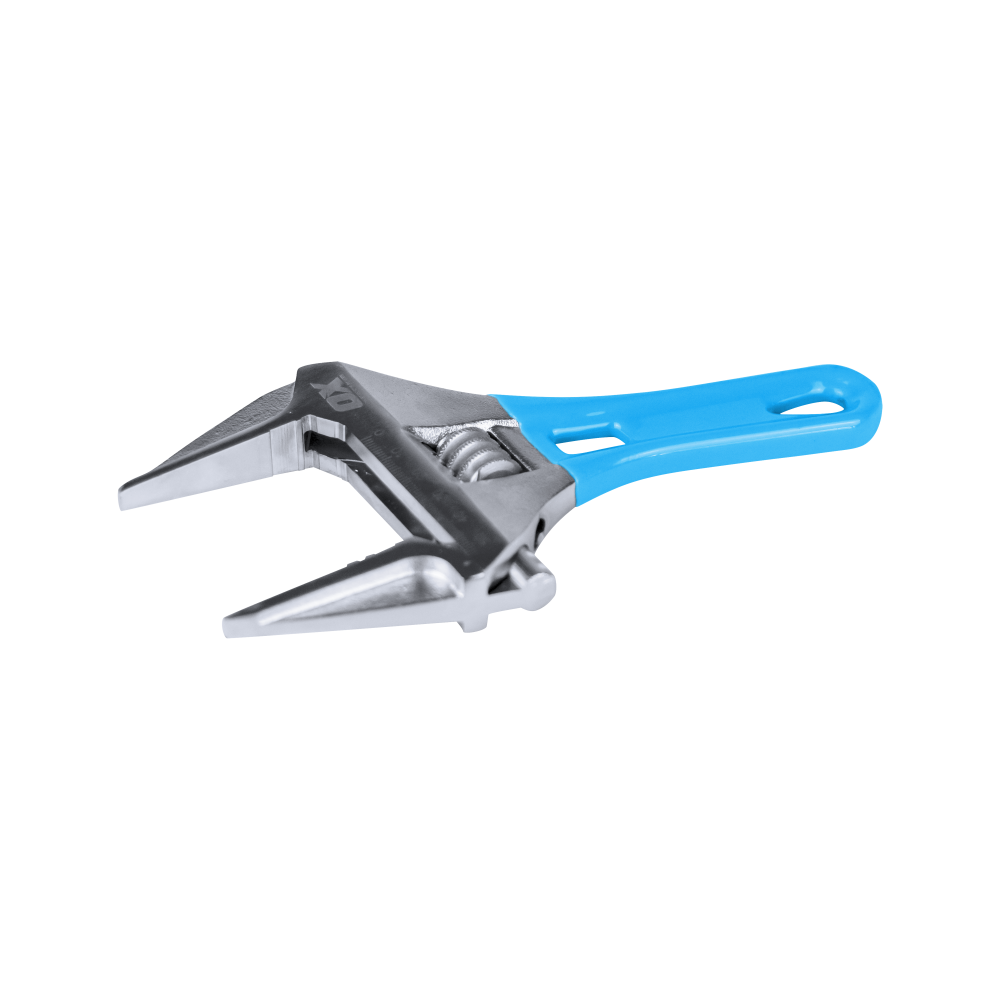 OX Pro Series Adjustable Stubby Wrench (Extra Wide Jaw) - 180mm / 7in