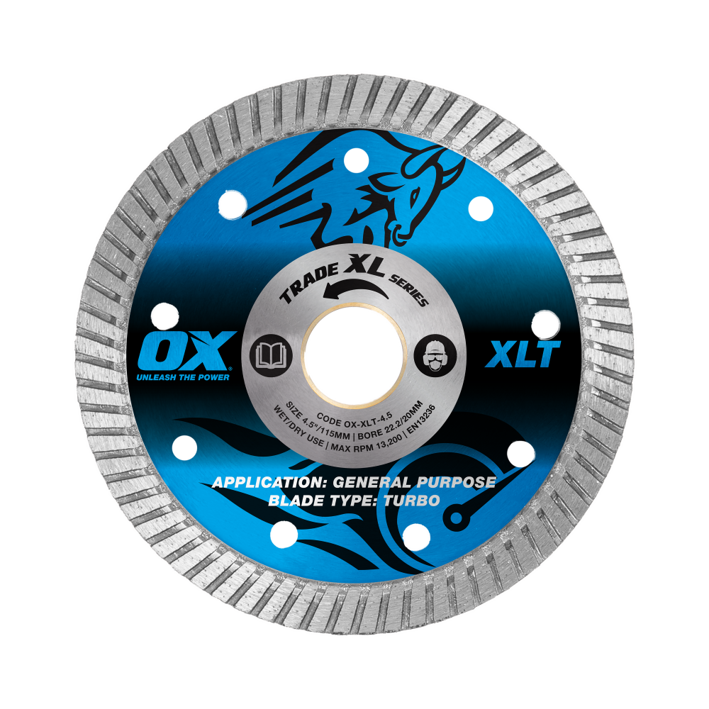 OX Trade XL Turbo Diamond Blade - General Purpose