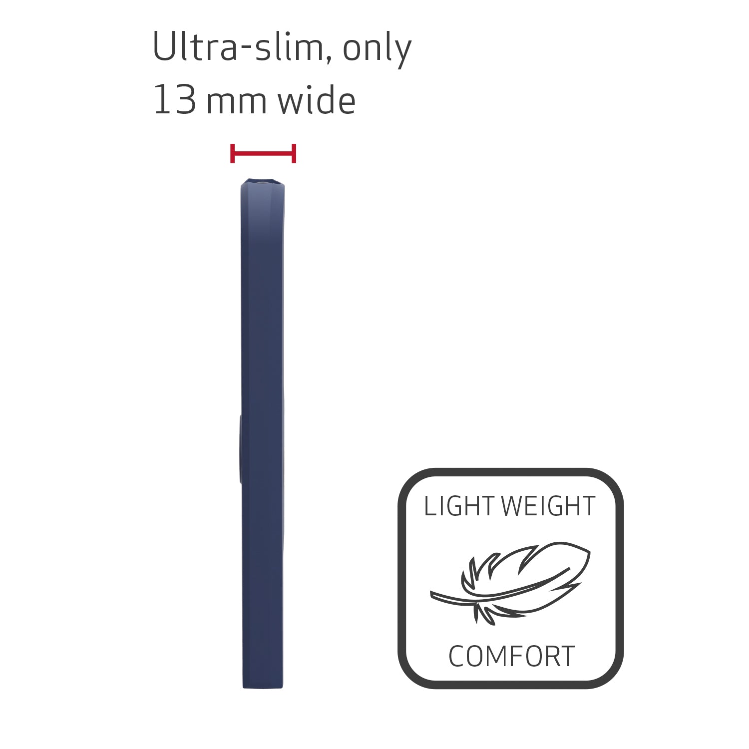 Stick Lite M - Universal Hand Lamp in Slim Design with Top Light and Up to 250 Lumen