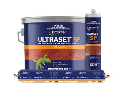 Bostik Ultraset SF Solvent-Free Polyurethane Elastomeric Flooring Adhesive (16kg Pail Bucket)