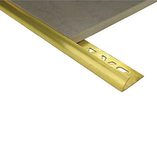 Brass Half Round Trim - 3 Metre Length