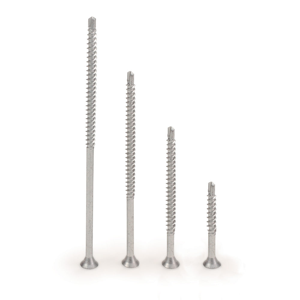 Class 4 Coated Square Drive Poly Screws - Fine Thread