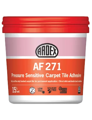 ARDEX AF 271 Pressure Sensitive Carpet Tile Adhesive (15L Pail)