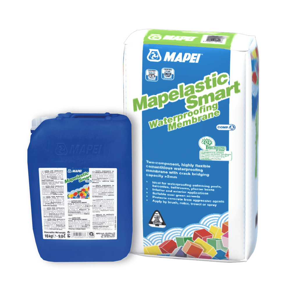 Mapei Mapelastic Smart Kit 30kg | Waterproofing Solution | Grey Brick
