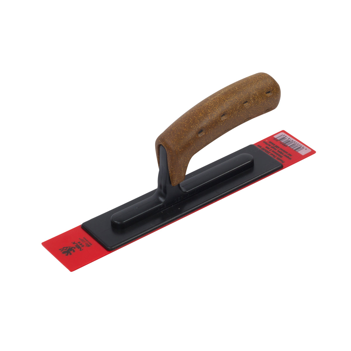 NELA Plastic Float, Red Blade, Bevel Edges