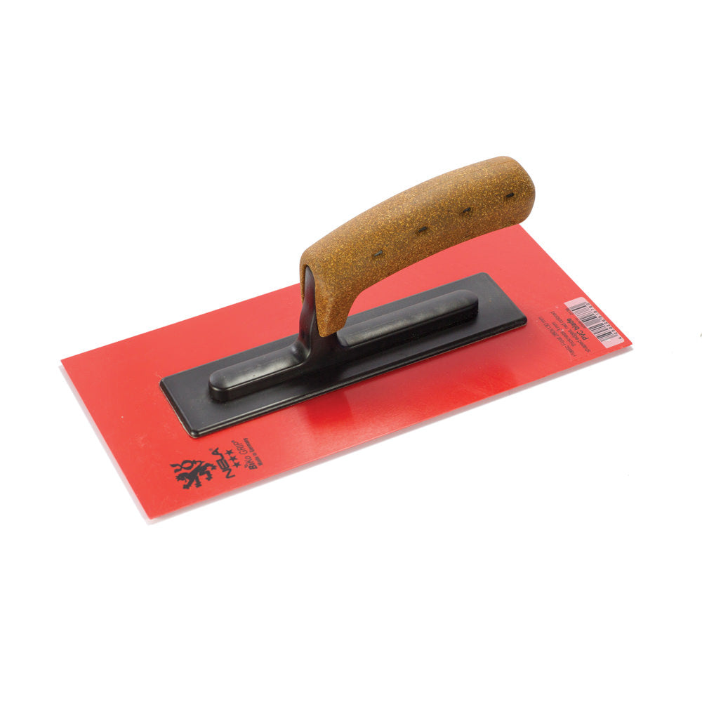 NELA Plastic Float PVC, Red Blade, Bevel Edges
