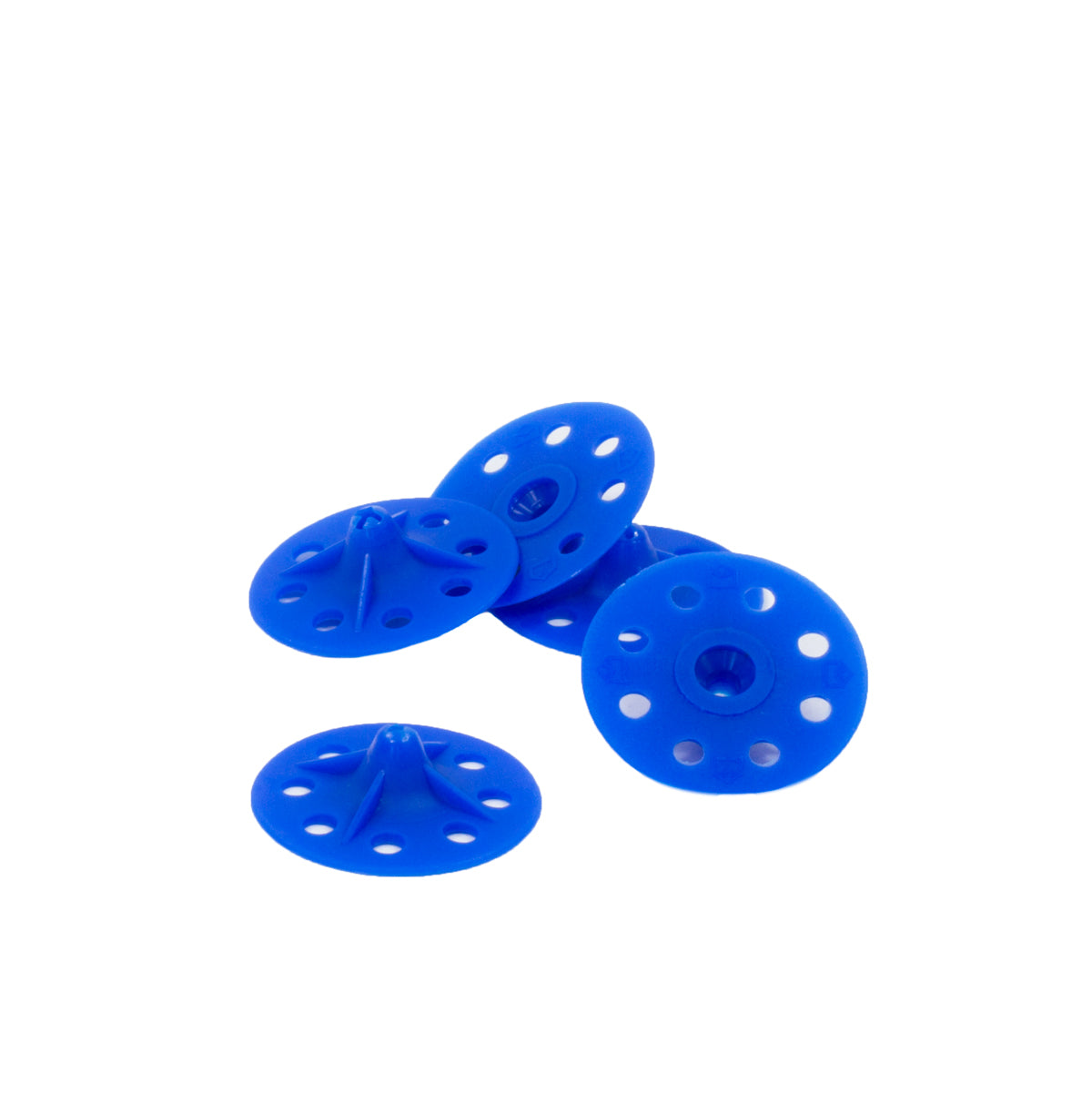 Nylon Washers with Screw Lock-In System - Blue