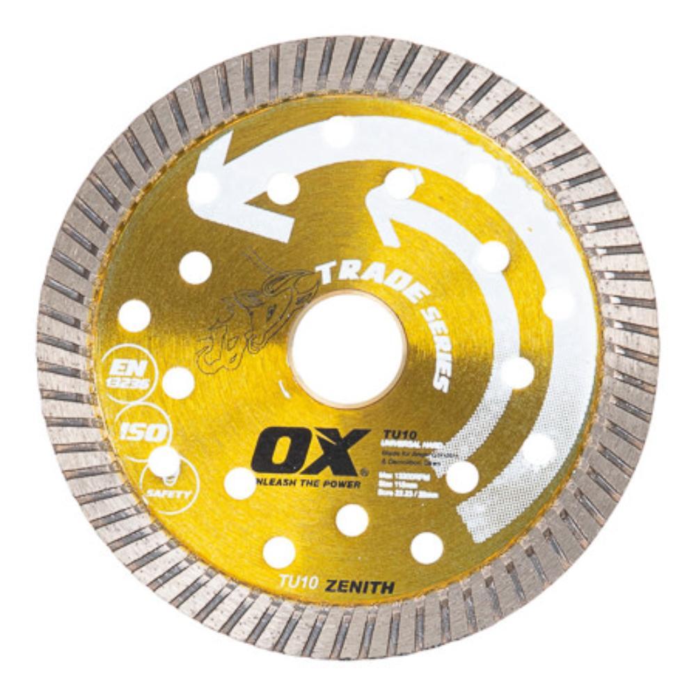 OX Premium Turbo Segmented Blade - Universal/Hard