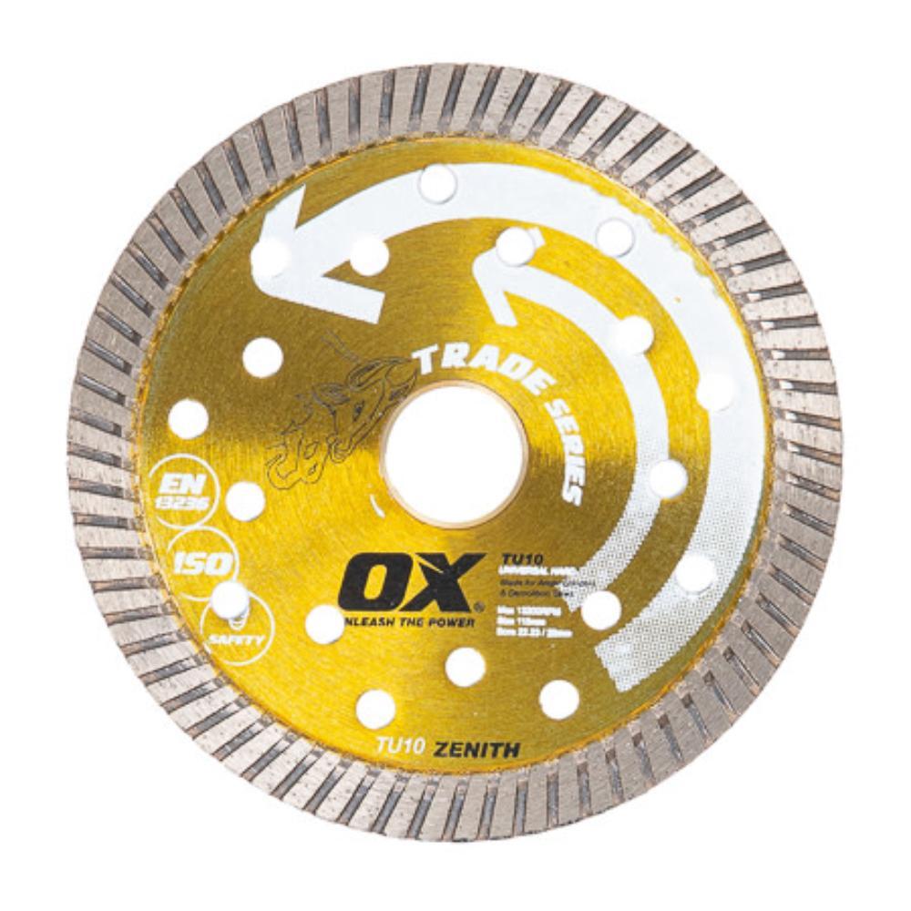 OX Premium Turbo Segmented Blade - Universal/Hard