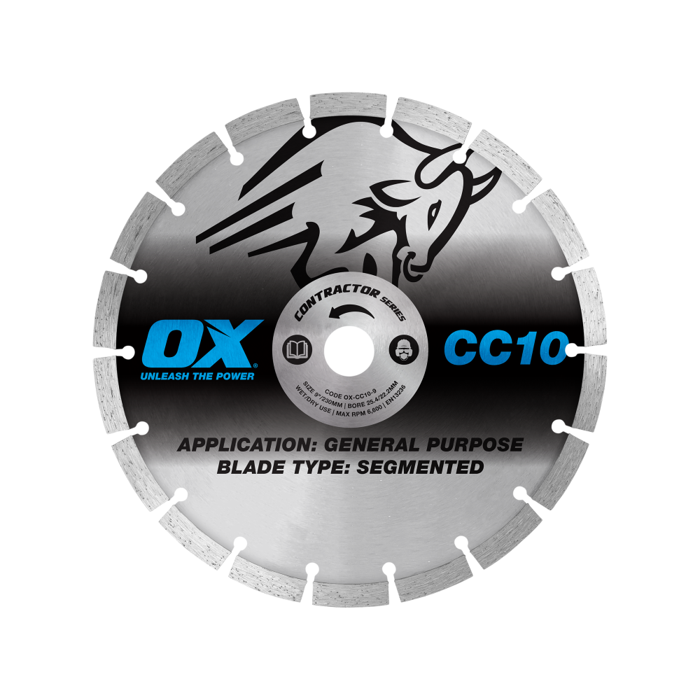 OX Contractor Segmented Diamond Blade - General Purpose