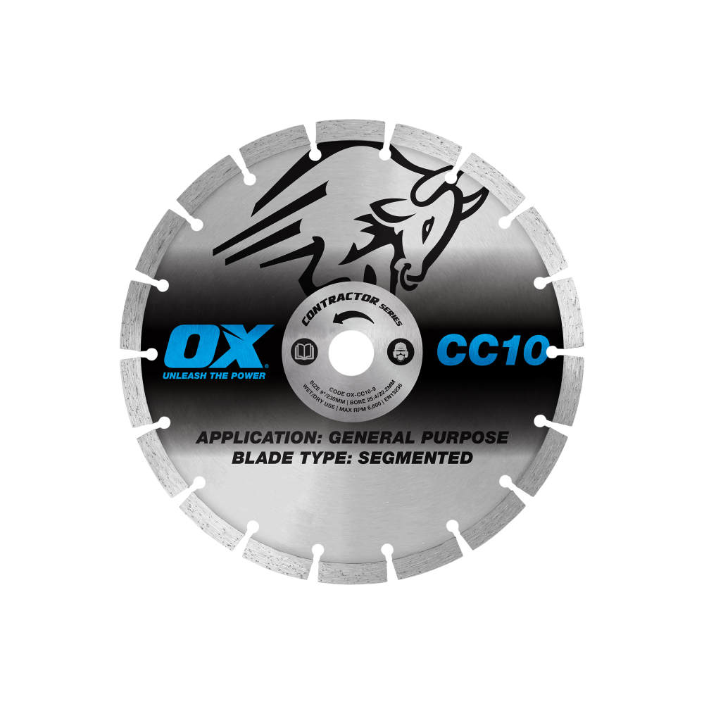 OX Contractor Segmented Diamond Blade - General Purpose