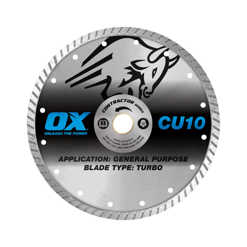 OX Contractor Turbo Diamond Blade - General Purpose