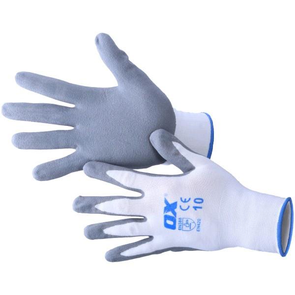 OX Nylon Lined Nitrile Glove - Pair