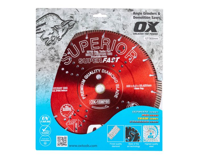 OX Pro Superior Superfast Turbo Segmented Blade - Multi-Purpose