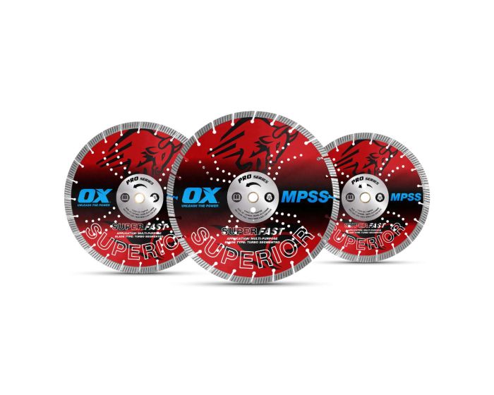 OX Pro Superior Superfast Turbo Segmented Blade - Multi-Purpose