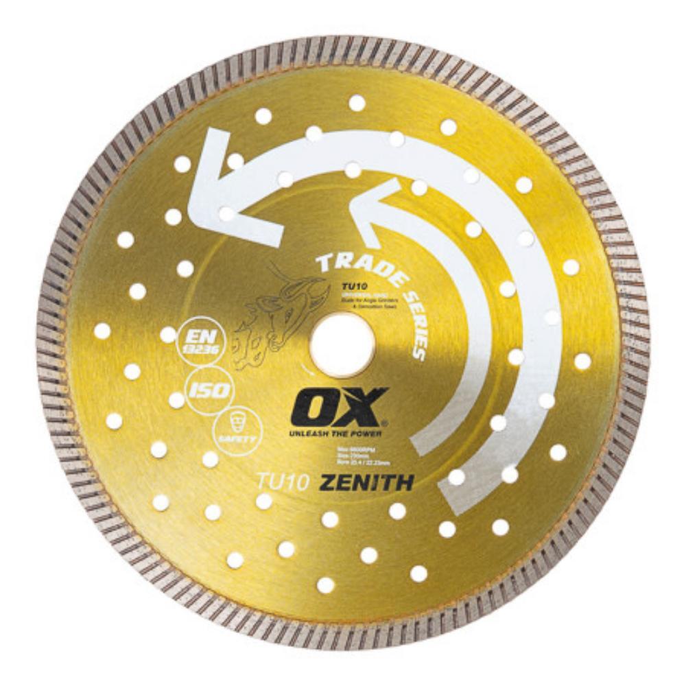 OX Premium Turbo Segmented Blade - Universal/Hard