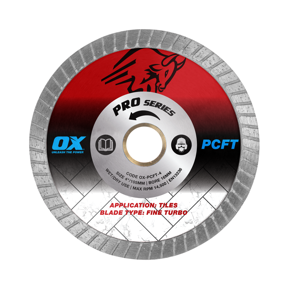 OX Pro Fine Turbo Diamond Blade