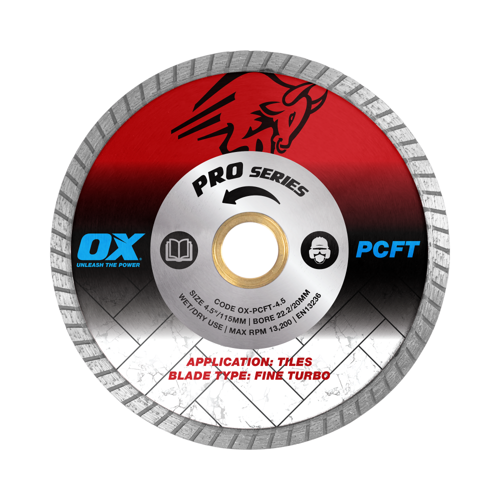 OX Pro Fine Turbo Diamond Blade