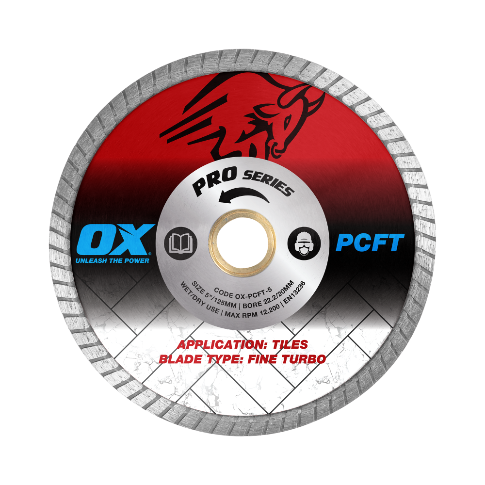 OX Pro Fine Turbo Diamond Blade