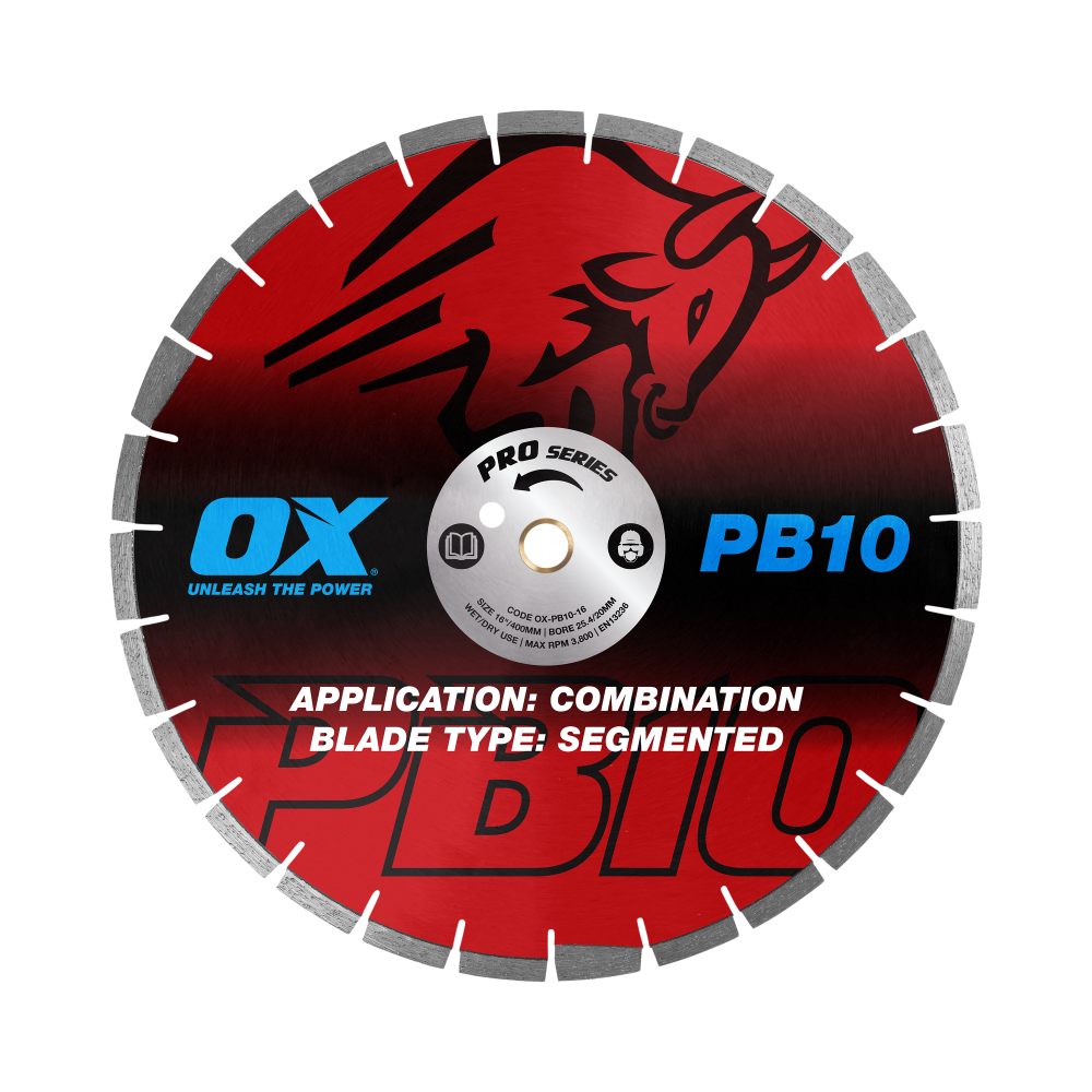 OX Professional Segmented Diamond Blade - Combination