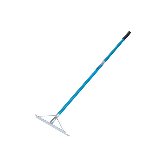 OX Pro Aluminium Concrete Rake | OX Tools | Grey Brick