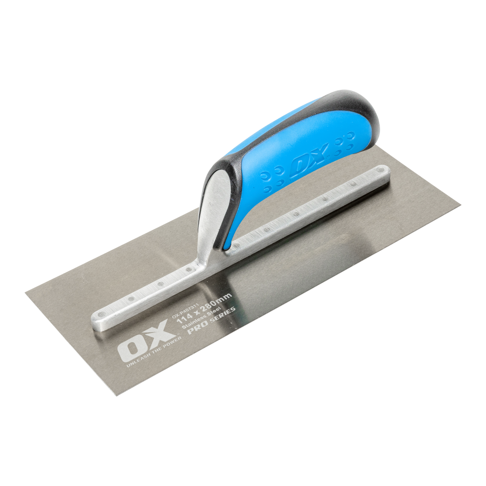 OX Pro Golden Steel Finishing Trowel