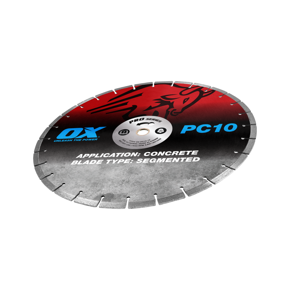 OX Pro PC10 Segmented Diamond Blade