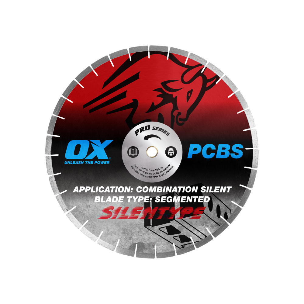 OX Professional Silent Diamond Blade - 50/50 Combination