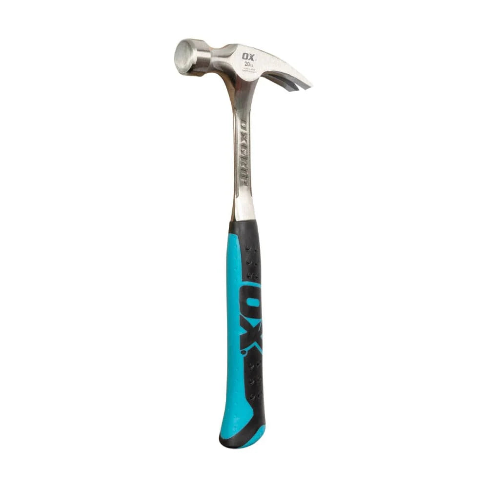 OX Pro Straight Claw Hammer - 20oz / 560g