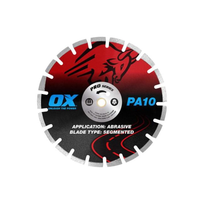 OX Professional Segmented Diamond Blade - Abrasive