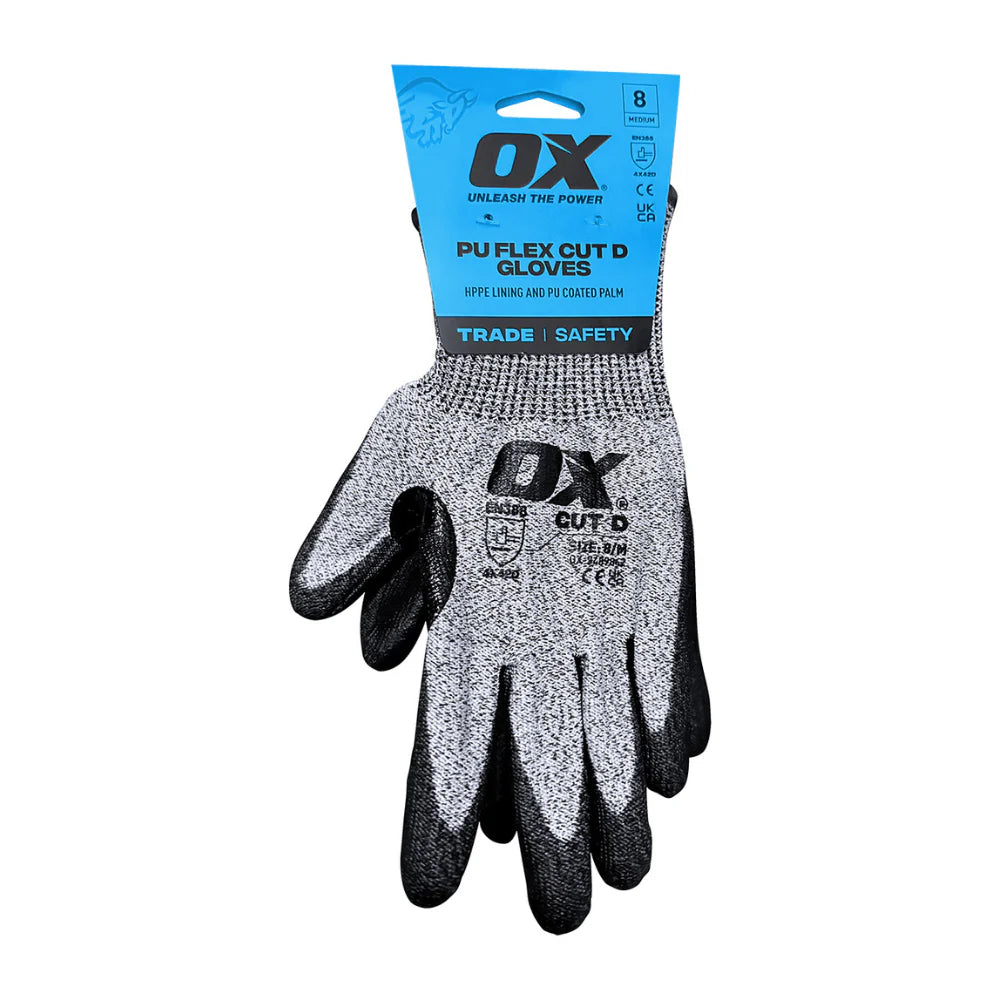 OX Safety Gloves Cut D