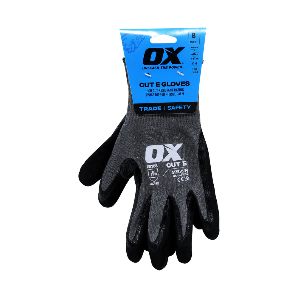 OX Safety Gloves Cut E