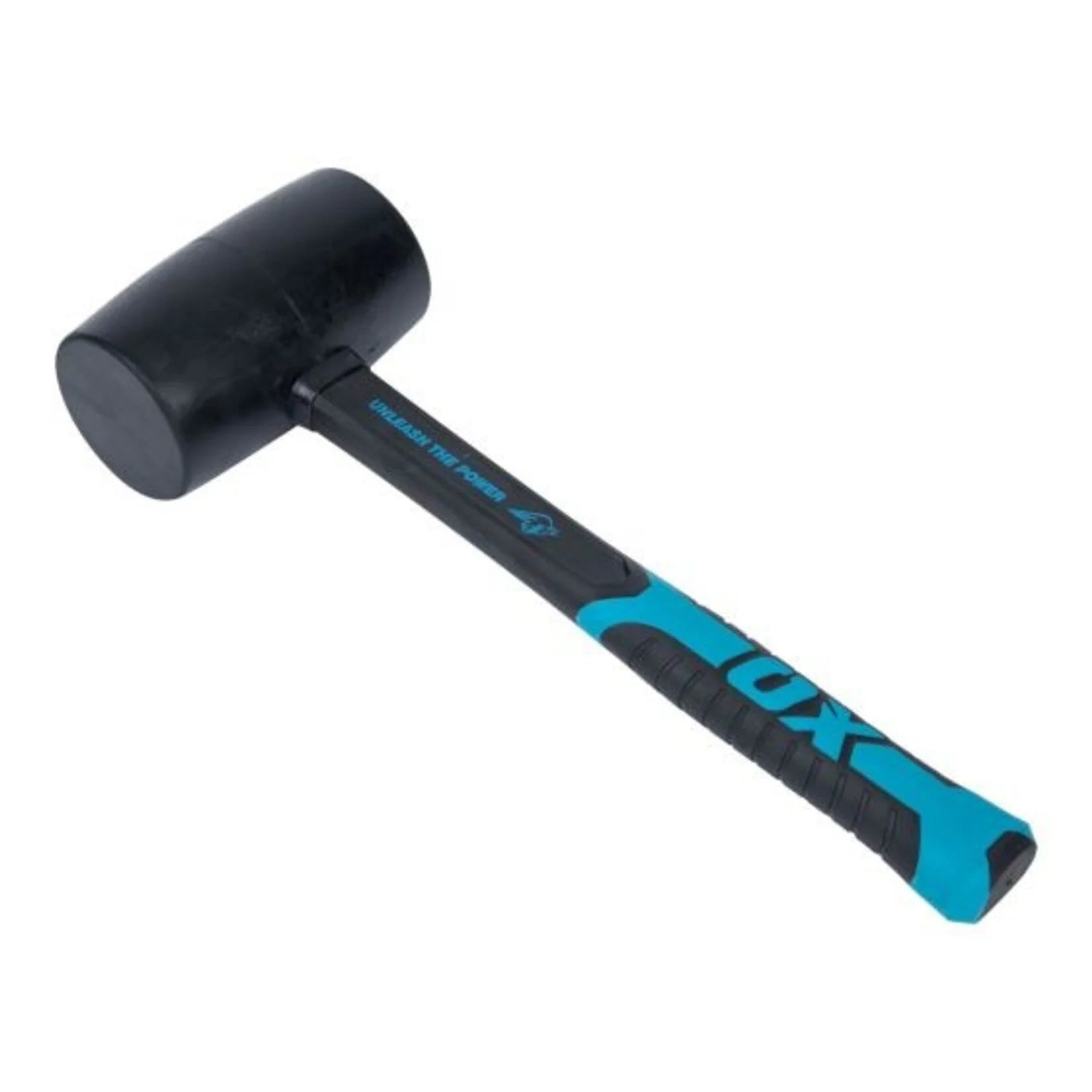 OX Trade Black Rubber Mallet - 24oz / 680g