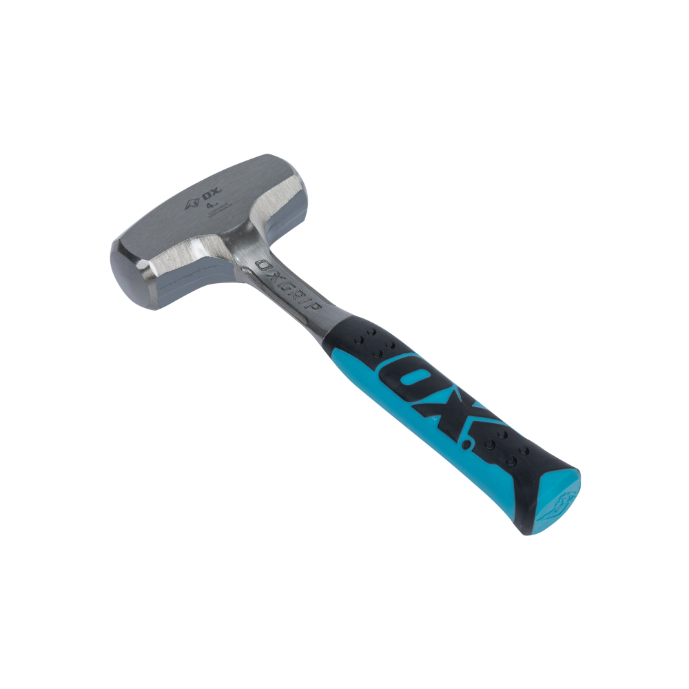 OX Trade Fibreglass Handle Club Hammer - 4lb / 1.8kg