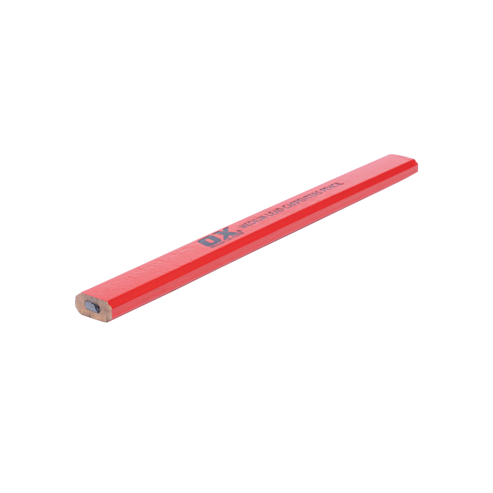 OX Trade Medium Red Carpenters Pencils