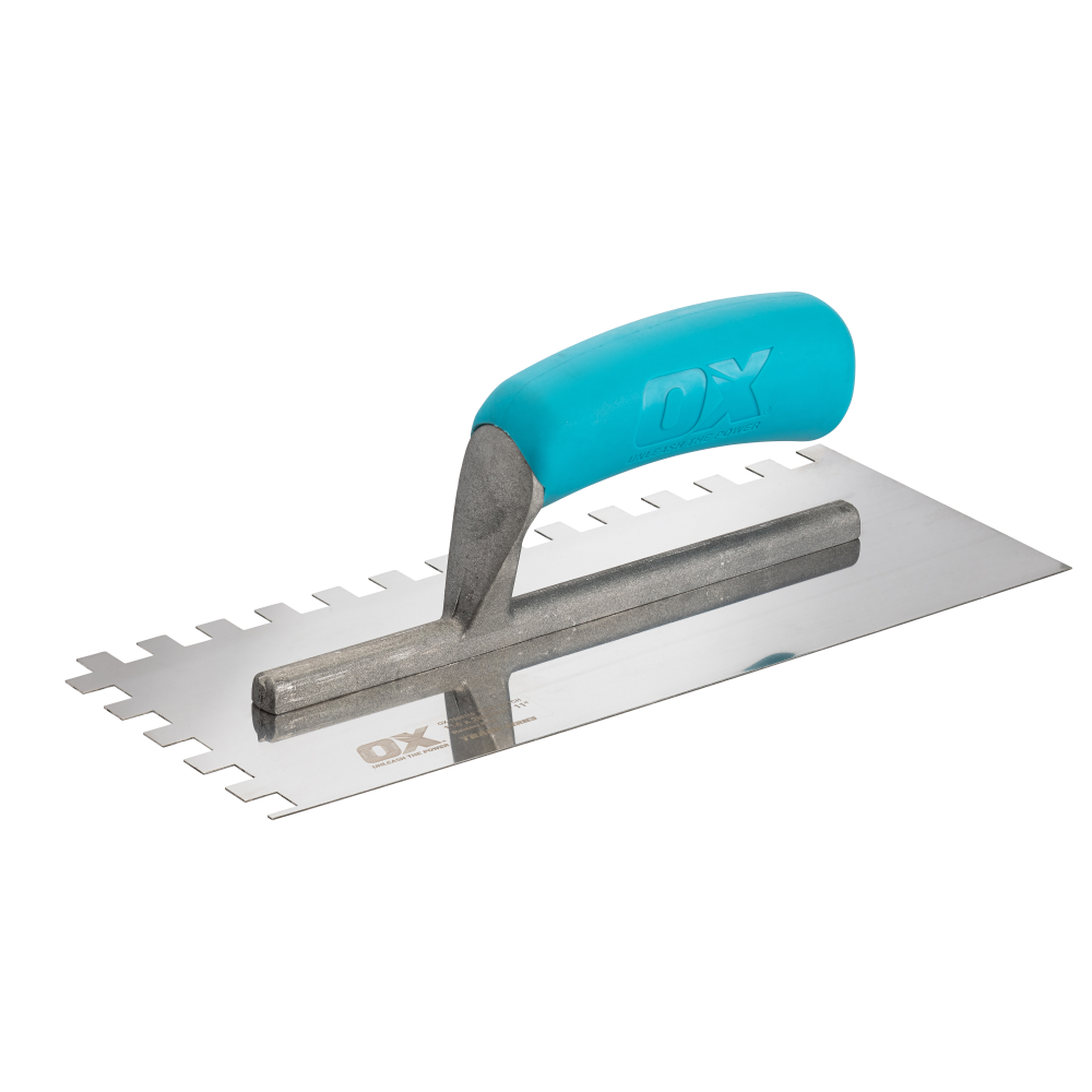 OX Trade Notched Tiling Trowel