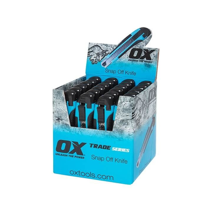 OX Trade Snap Off Knife - 18mm (24pk)