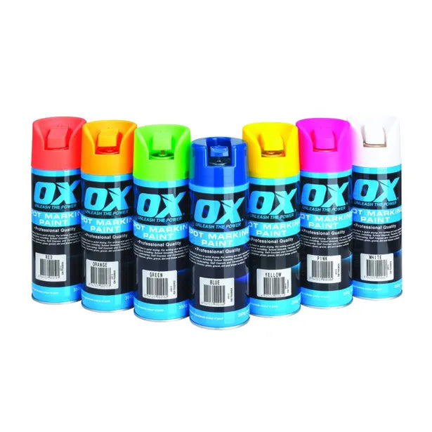 OX Trade Spot Marking Paint, 12pk