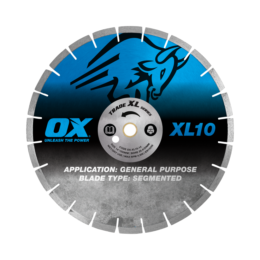 OX Trade XL-10 Segmented Diamond Blade - General Purpose