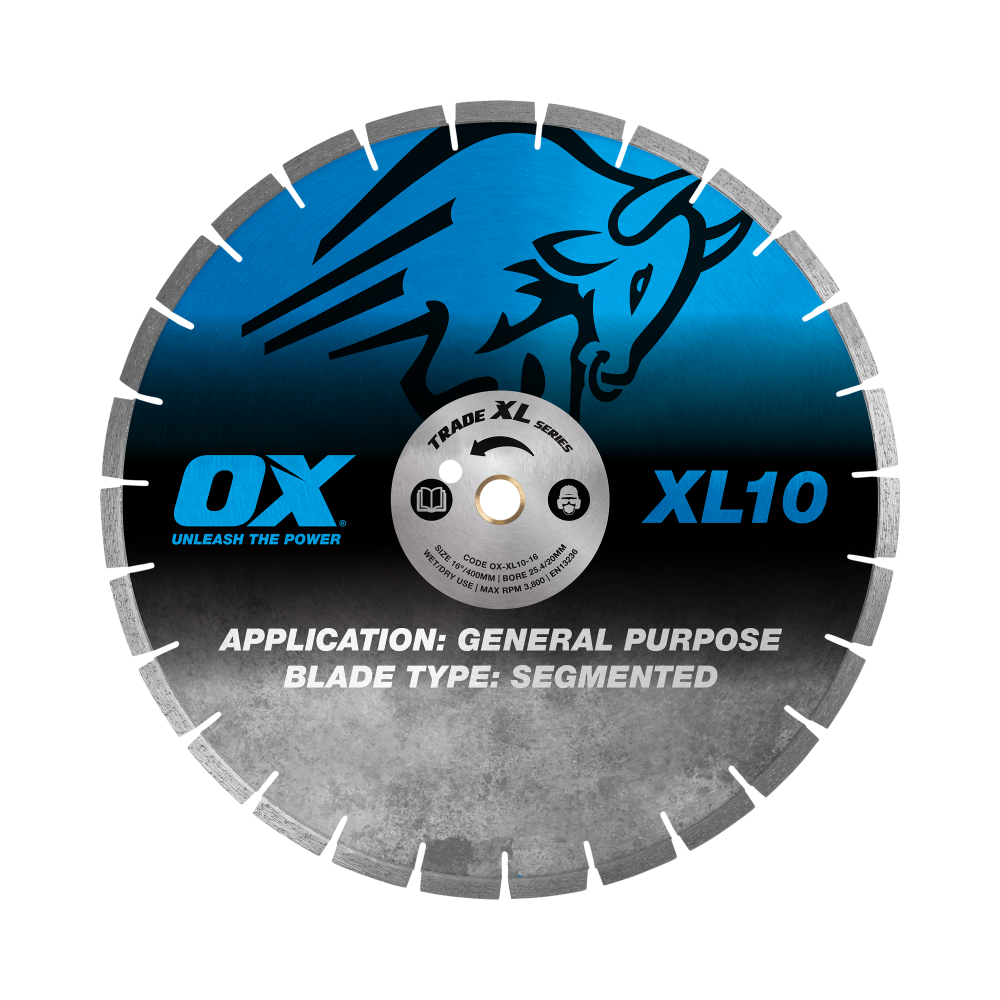 OX Trade XL-10 Segmented Diamond Blade - General Purpose