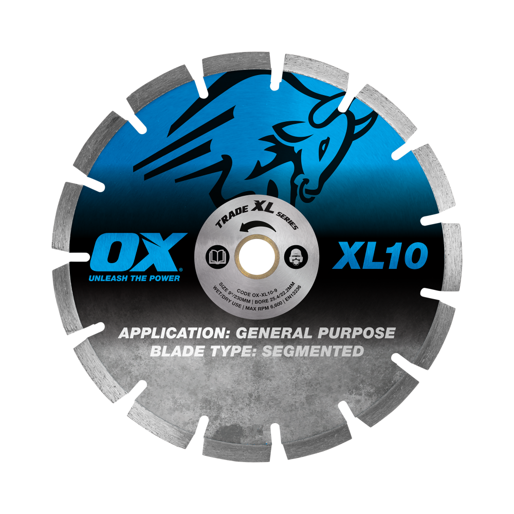 OX Trade XL-10 Segmented Diamond Blade - General Purpose