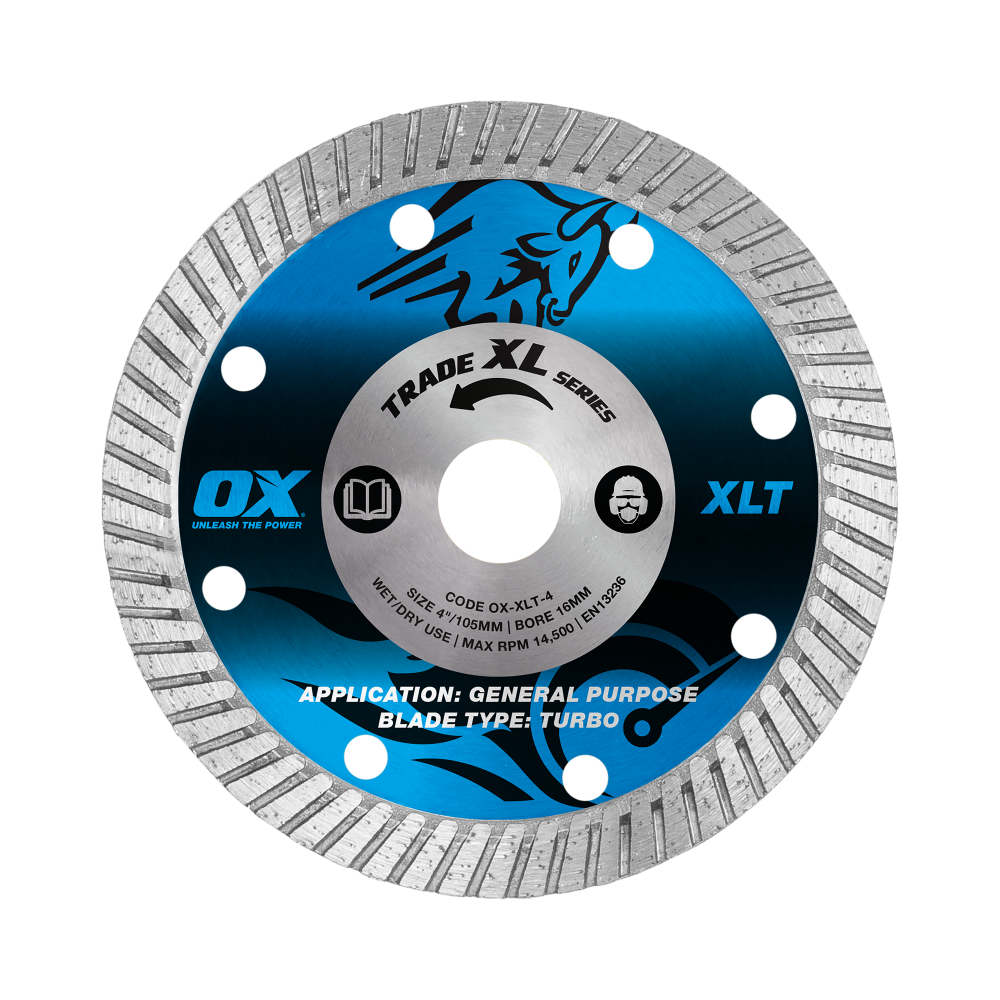 OX Trade XL Turbo Diamond Blade - General Purpose