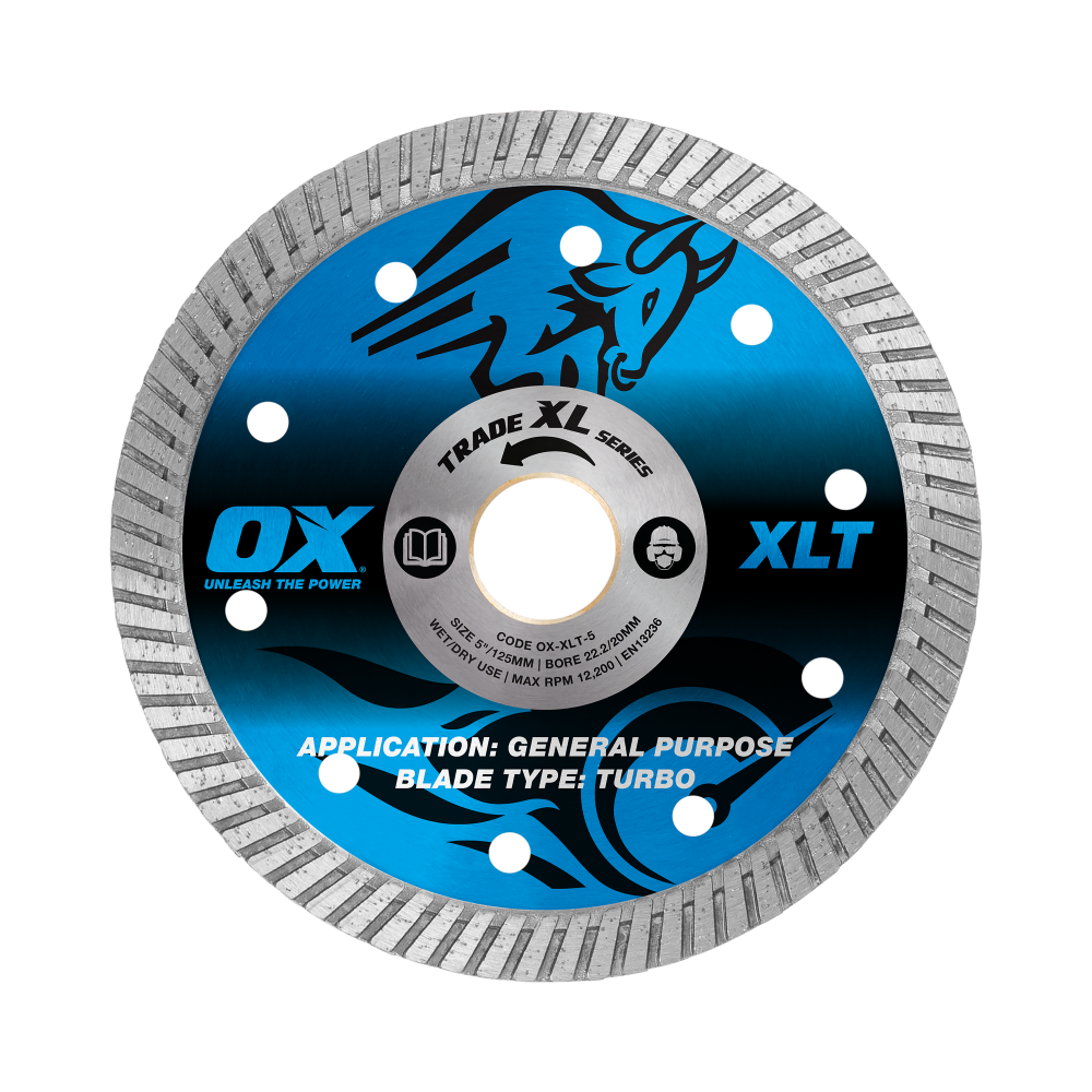 OX Trade XL Turbo Diamond Blade - General Purpose