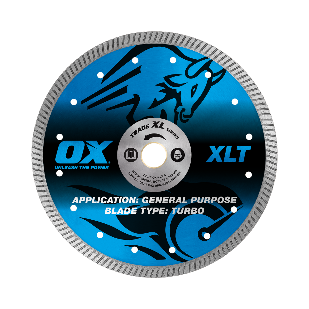 OX Trade XL Turbo Diamond Blade - General Purpose