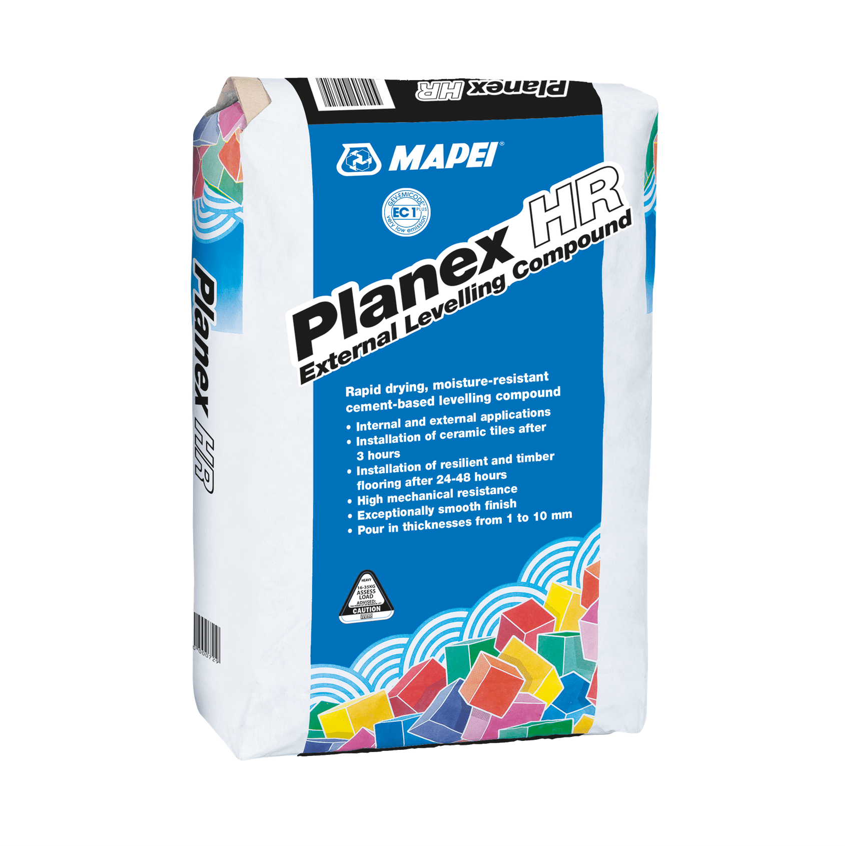Mapei Planex HR | High-Performance Plaster | Grey Brick