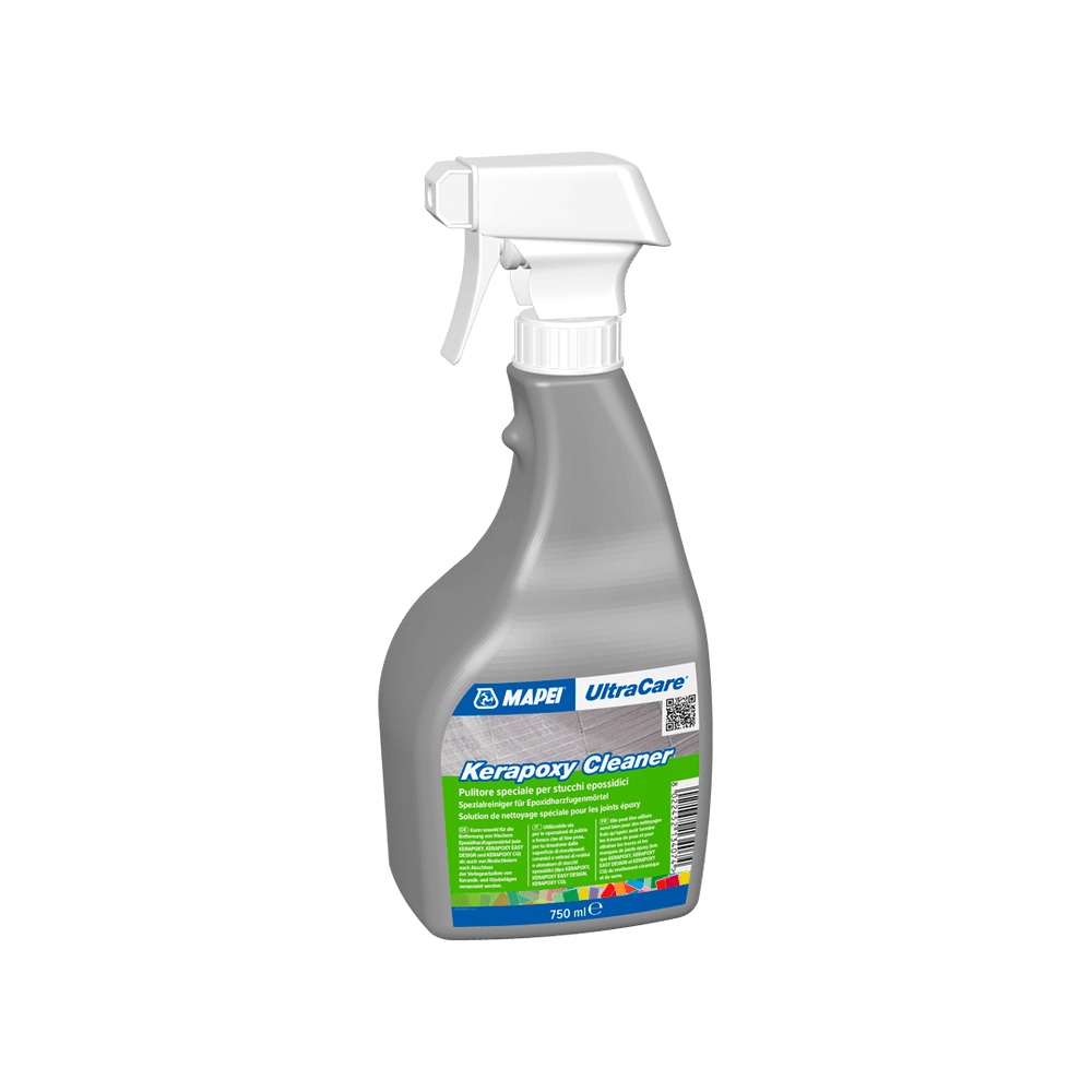 Ultra Care Kerapoxy Cleaner | Epoxy Grout Film Remover | Grey Brick